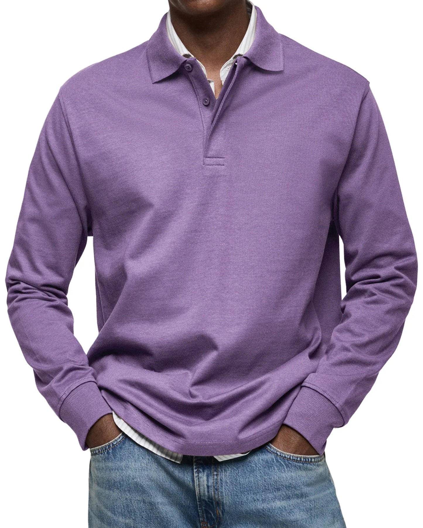 Tom - Long-Sleeve Polo Shirt
