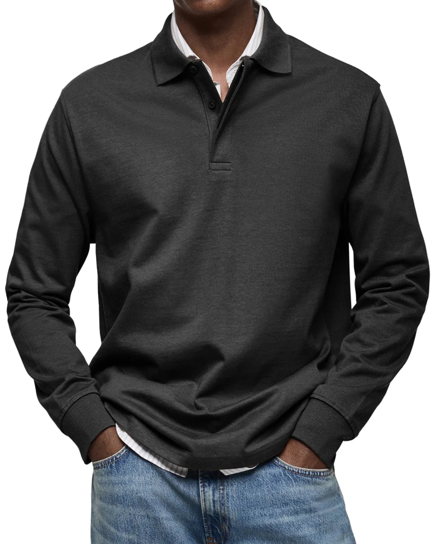 Tom - Long-Sleeve Polo Shirt