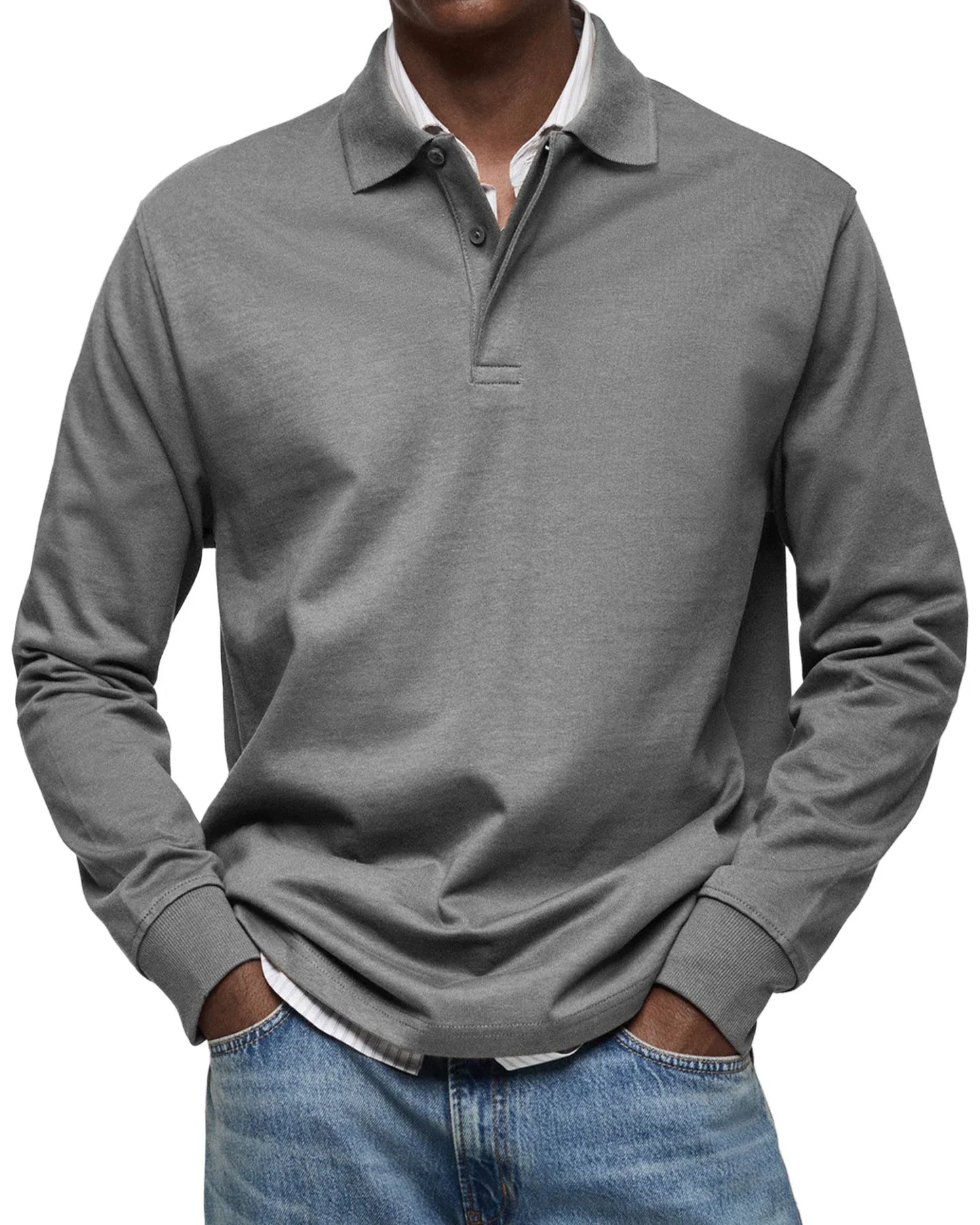 Tom - Long-Sleeve Polo Shirt