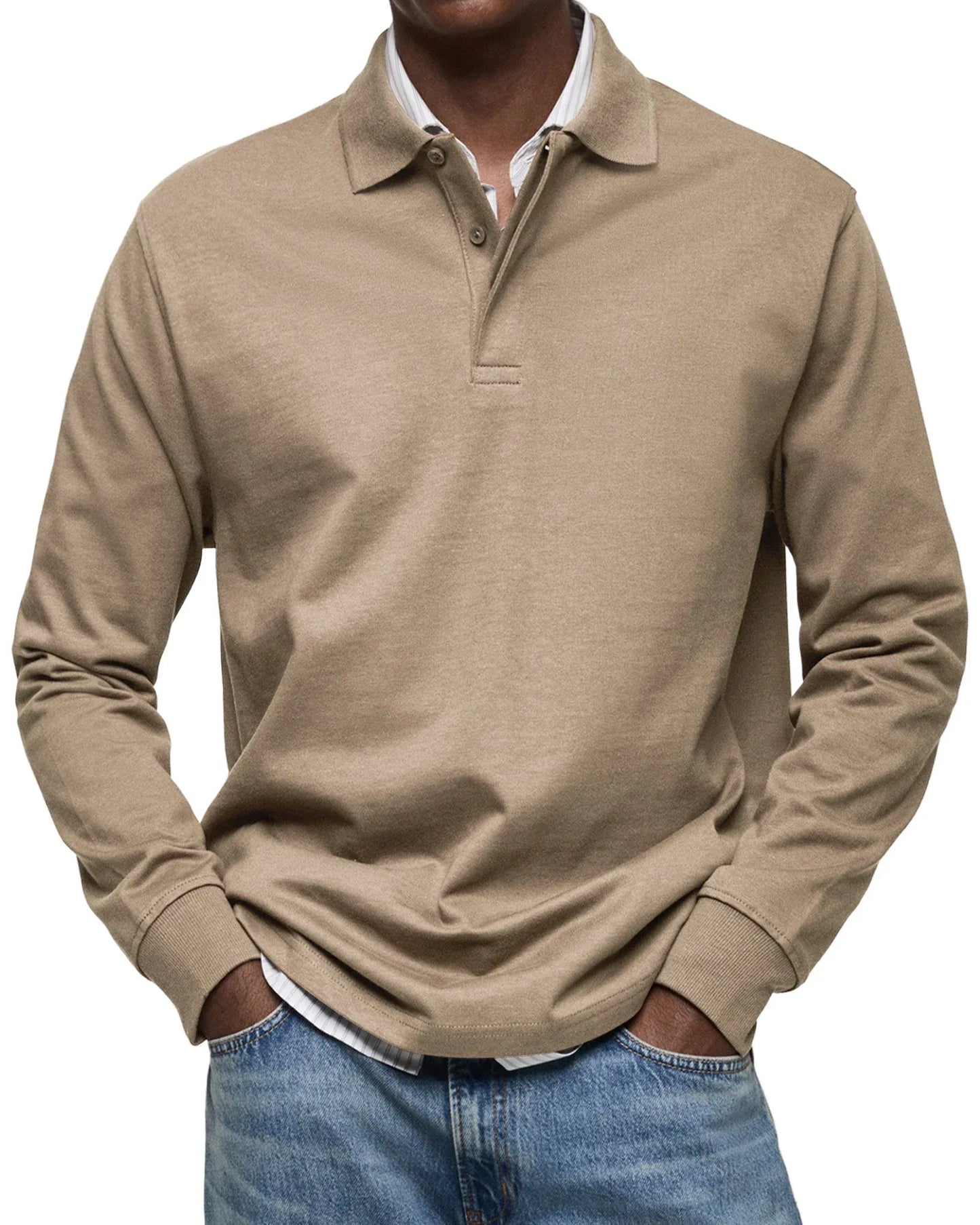Tom - Long-Sleeve Polo Shirt
