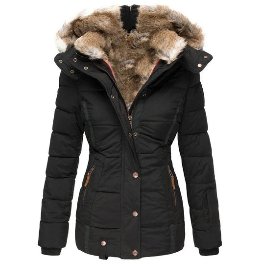Agripina - Winter coat with fleece lining