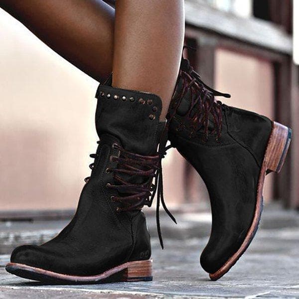 Lara™ - Elegant Leather Boots for Women