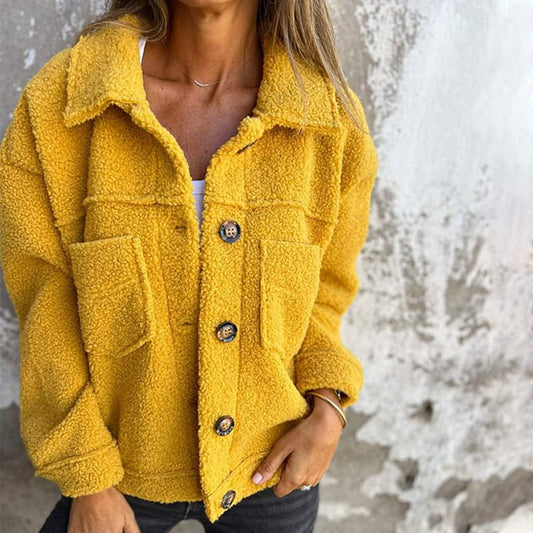 Afra - Short Jacket with Lapel
